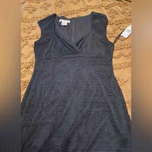 Evan Picone Classic Black Dress
